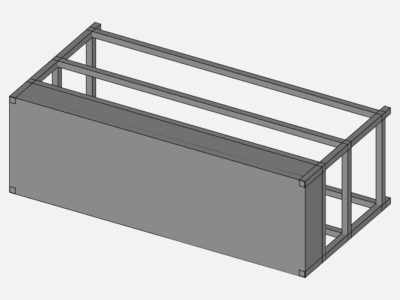 Tutorial - Linear static analysis of a crane image