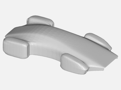 Aerodynamics of a Futuristic Car  - Copy image