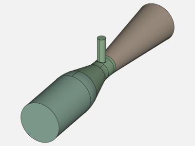 Flow Analysis of a Venturi Injector image