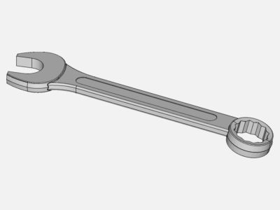 Static Analysis of a Wrench image