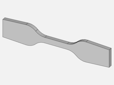 ASTM D 638-03 TYPE IV F.Sanguino - FEA image