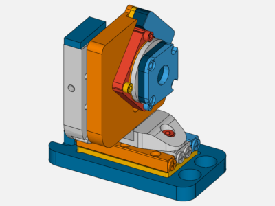 Mirror mount - frequency simulation image