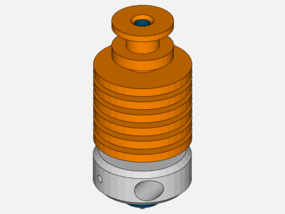 3D Printer Homework Session 1 - heat distribution within the extruder image