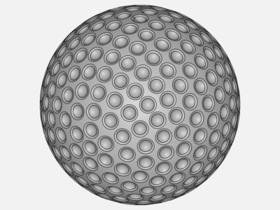 Tutorial: Compressible CFD Simulation on a Golf Ball image