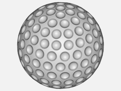 Golf Ball with Spin image