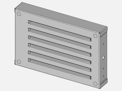 Sheet Metal Box Deflection and Stress Analysis image