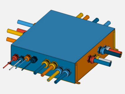 J-box heat simulation image