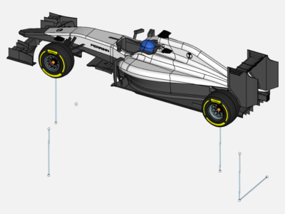 F1 car by Loisferrari | SimScale