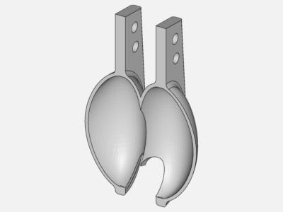 Pelton Turbine CFD image