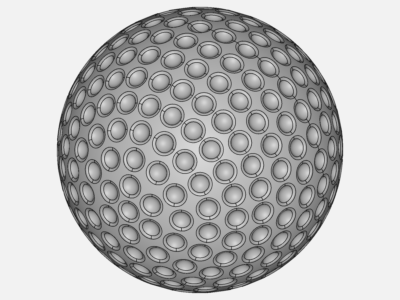 Tutorial: Compressible CFD Simulation on a Golf Ball image