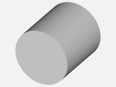 Flow around cylinder - test 2 image