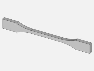 ASTM D 638-03 Type 2 CJJR-FEA image