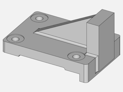 Square support image