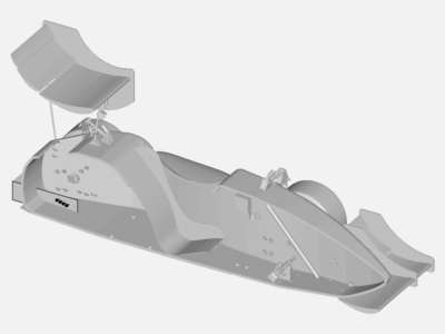 Car Aero Simulation STL image