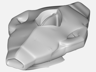 Tutorial: Incompressible Flow around a Formula Student  Car image