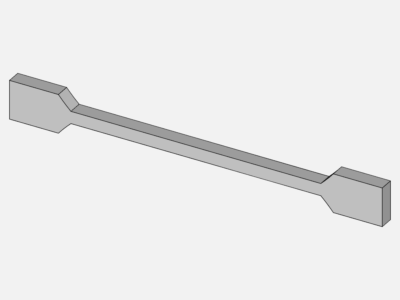 ASTM D 638-03 TYPE II F.Sanguino - FEA image