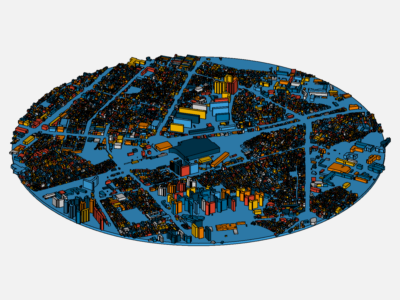 Cheongnyangni wind analysis simulation-2008 image