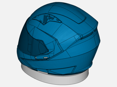 Helmet CFD - closed base image