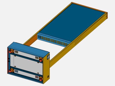 43inch Rolling Kiosk image