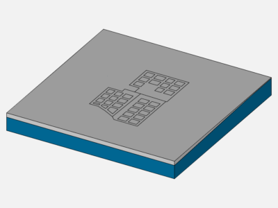 Thick Plate Under Pressure NAFEMS LE10 image