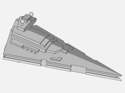 Imperial Star Destroyer CFD image