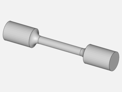 ASTM E8M-04 9MM BABC- FEA image