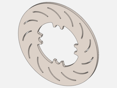 Brake Disc Simulation image