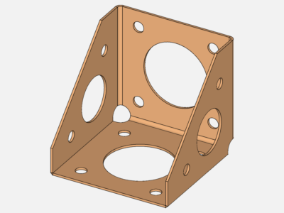 Bracket FEA image