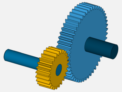 Spur Gear Speed Reducer - Copy image