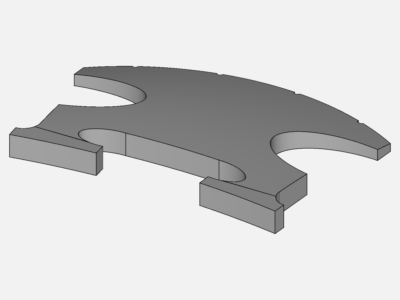 Tutorial - Linear static analysis of a crane image