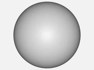 Sphere indentation image