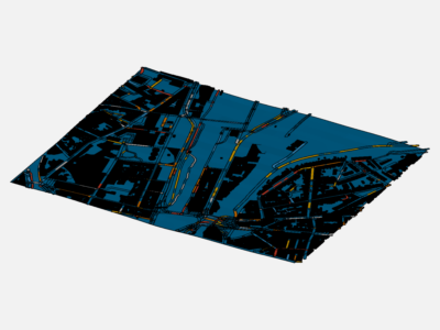 Site flow simulation image