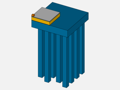 Copy Thermal analysis of heat sink LED image