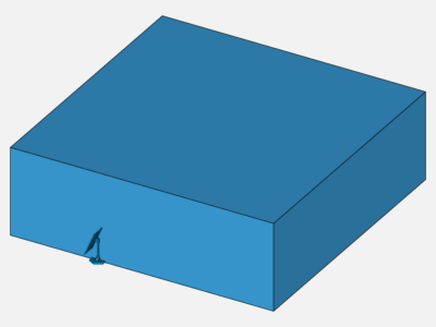 20mm Cube in Wind Tunnel image