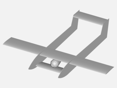 swansea university rocket powered glider aero analysis image