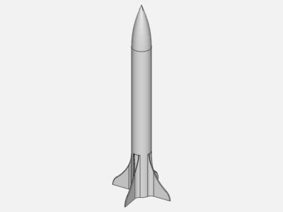 Rocket aero test image