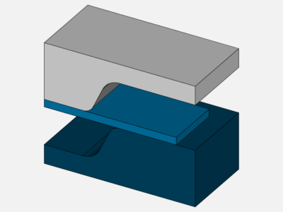FEA Simulation of a Sheet Metal Stamping Process image