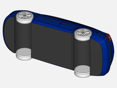 CFD anlsysis of a car image