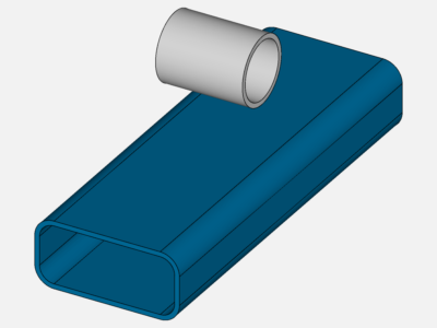 tube pressing onto a beam image