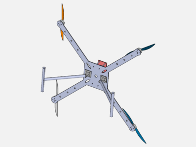 quadcopter frame vibration analysis image