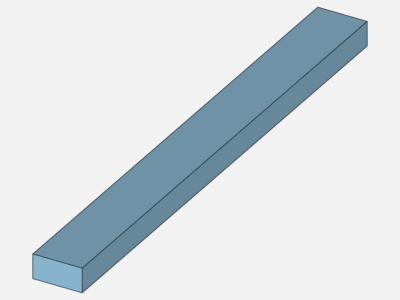 1 m Pipe with 0.05 m wide and 0.1 m tall image