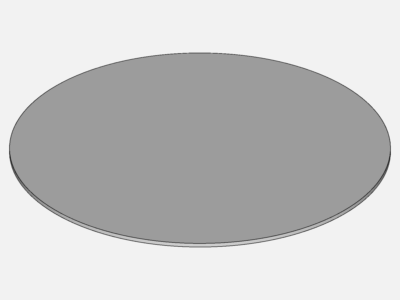 Heat transfer to rotating disk image