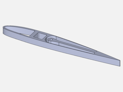 Static Analysis Morphing wing NACA 2212 image