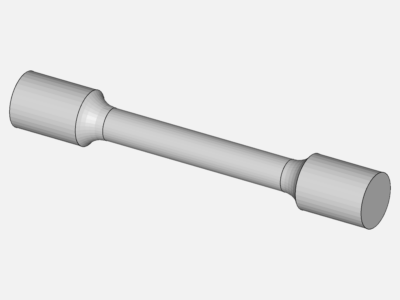 ASTM E 8M 04-2 (9mm)  AMCR- FEA image