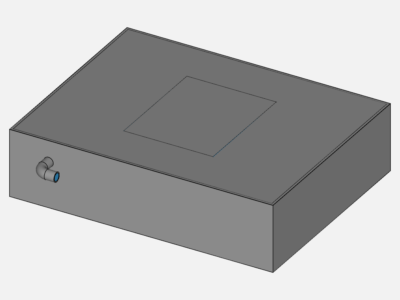 Oil cooling with volume image