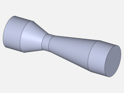 Venturi Meter (MatE 107) - Coarse Mesh image