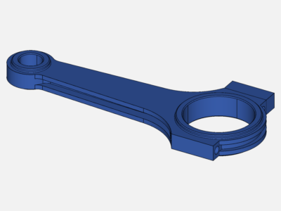 Tutorial 1: Connecting rod stress analysis image