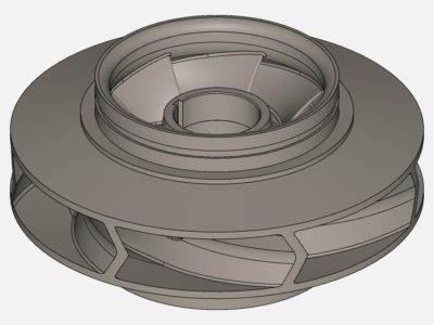 impeller displacement on shaft image