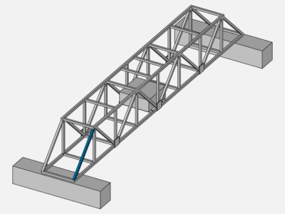 Warren Truss with Verticals and Gusset Plates image