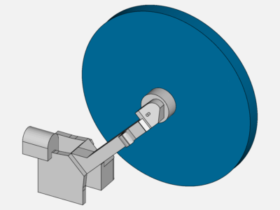 Angle of Attack + Blade Number - Flow simulation image